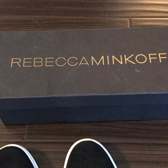 Rebecca Minkoff Sonia Slip-on Suede Mules w box 8 - Picture 4 of 4